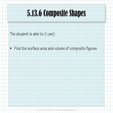 5.13.6 Composite Shapes