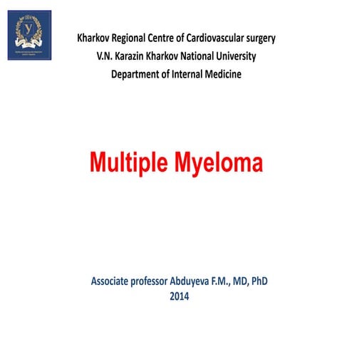 Multiple Myeloma