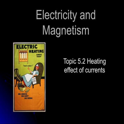 5.2 heating effect of currents