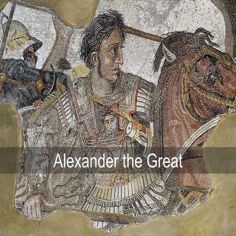 Late Classical Art:  Alexander the Great
