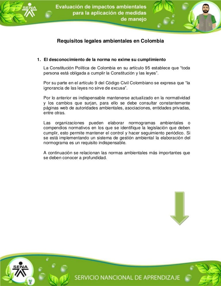 Que es un permiso ambiental en colombia