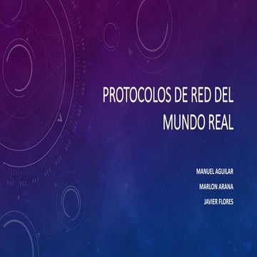 Protocolos de Red