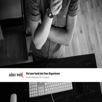 Povilas Pečkaitis: UX (vartotojo patirties) svarba  e - prekyboje ir kiek jum...