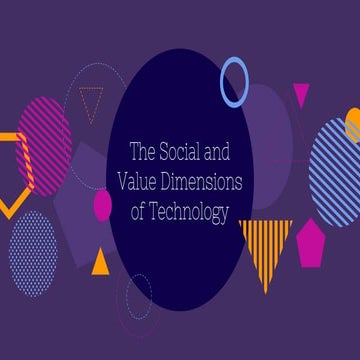 Engineering Ethics : The Social and Value Dimensions of Technology
