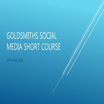 5. goldsmiths short course   introduction to marketing data