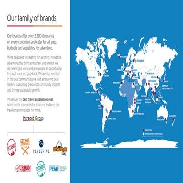 Intrepid travel | PDF