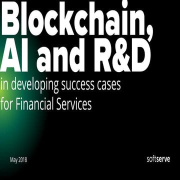 Антоніна Скрипник  “Blockchain, AI and R&D in developing business cases for F...