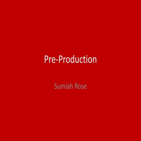 5. pre production (1)