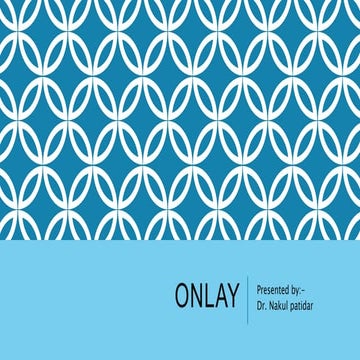 Onlay