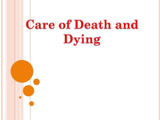 End of-life care | PPTX | Lung and Respiratory Health | Diseases and ...