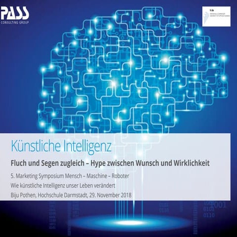 5. Marketing Symposium Mensch - Maschine - Roboter Hochschule Darmstadt, Nov....