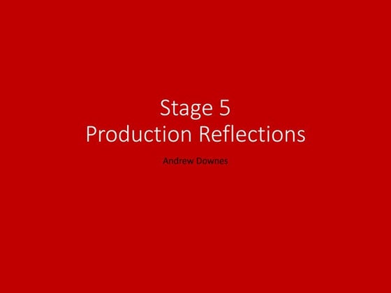 E4 e sting production log | DOCX