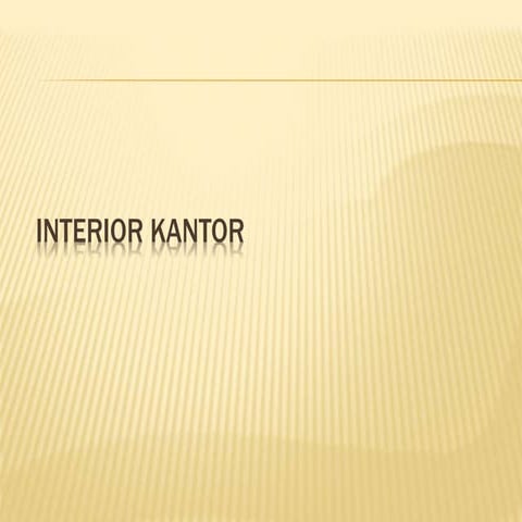 Interior Kantor 