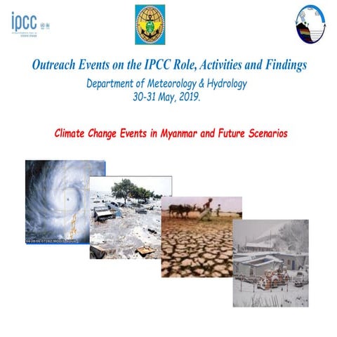 Climate Change Events in Myanmar and Future Scenarios mod | PDF