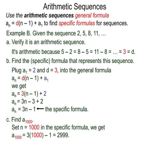 5.2 arithmetic sequences and sums t