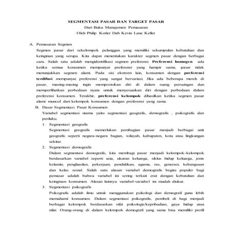 5.segmentasi pasar dan target pasar | DOCX