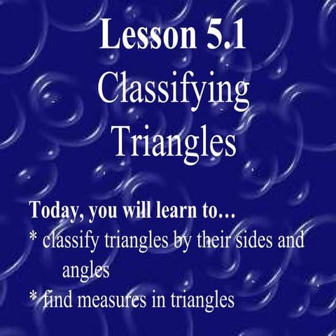 5 1 classifying triangles