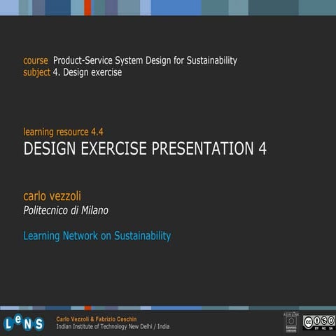5.1 Design exercise presentation