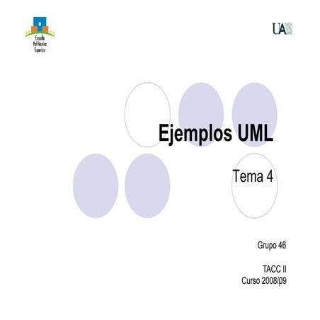 5.1 ejemplos uml