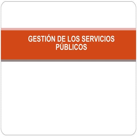 5.1 servicios públicos
