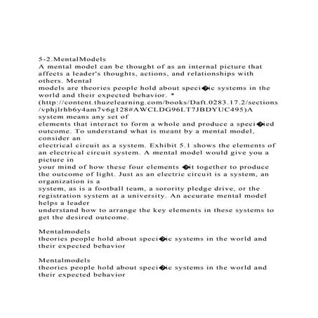 5-2.MentalModelsA mental model can be thought of as an int.docx