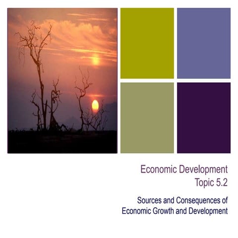 5.2   Development Economics   Growth