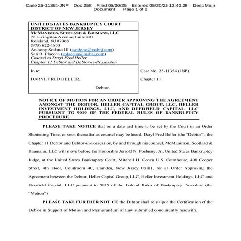 5-20-25 Daryl Heller Deerfield Agreement.pdf