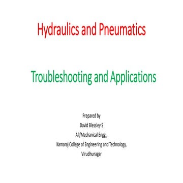 5.troubleshooting and applications