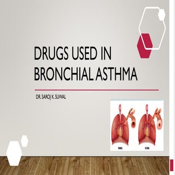 5.2 drugs used on bronchial asthma