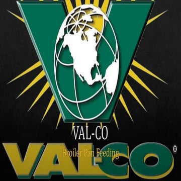 VAL-CO Broiler Pan Feeding