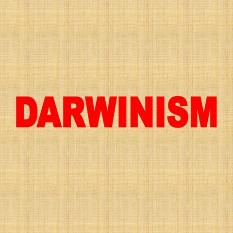 Darwinism