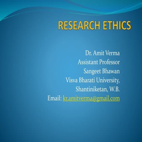Research Ethics
