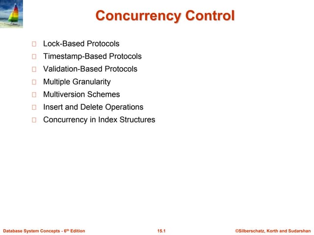 deadlock and locking -  dbms