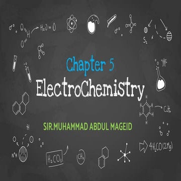 5.2- electrochemistry ((ELECTROLYSIS))
