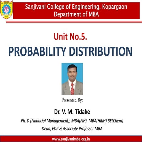 5.2.6 case 1 poisson probability distribution | PPTX