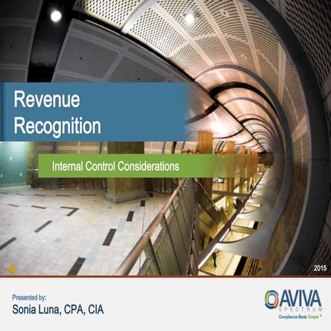 Revenue Recognition Webinar-May 19th, 2015