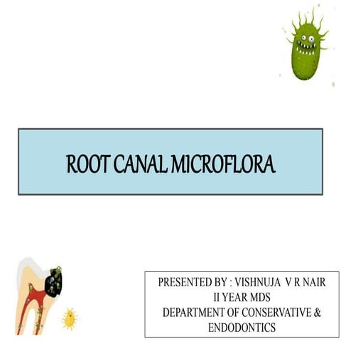 Endodontic Microflora