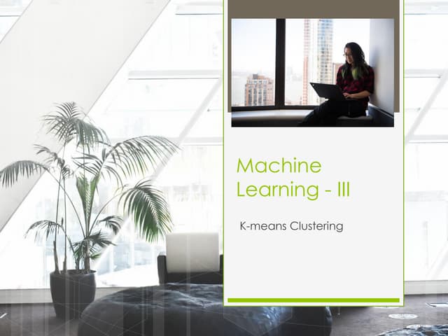 Machine Learning Clustering