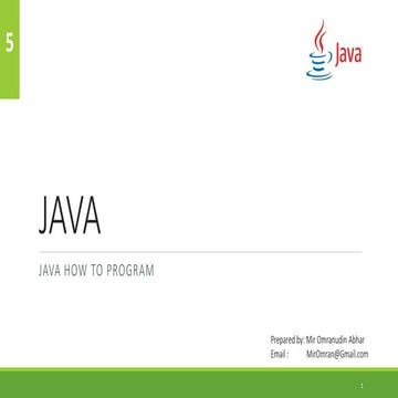 java-5 | PPT