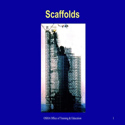 Scaffold safety Procedure | PDF