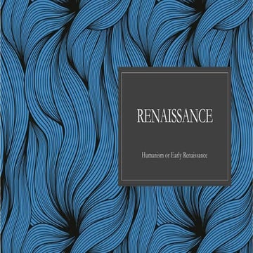 5. Renaissance (Eearly Renaissance [Autosaved].pptx
