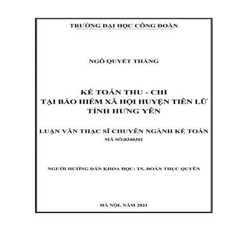 KẾ TOÁN THU - CHI TẠI BẢO HIỂM XÃ HỘI HUYỆN - TẢI FREE ZALO: 0934 573 149