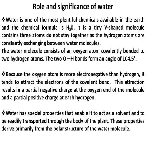 5. water -importance  and significance-2014 M.Sc -E.pptx