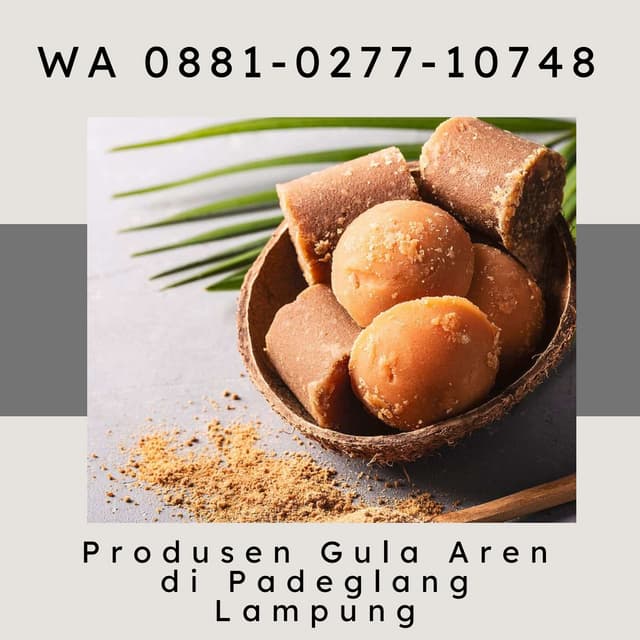 WA 0881-0277-10748 Produsen Gula Aren di Padeglang Lampung.pptx