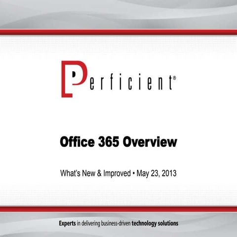 New & Improved Office 365: Is it Right for Your Business?