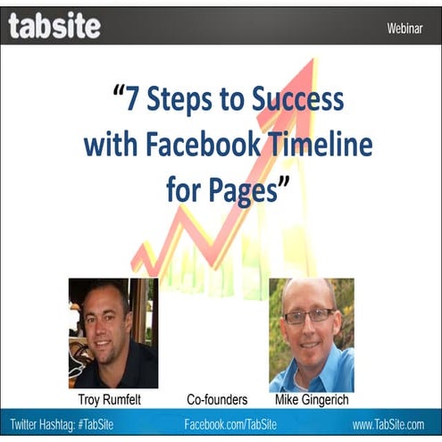 7 Steps to Facebook Timeline Page Success