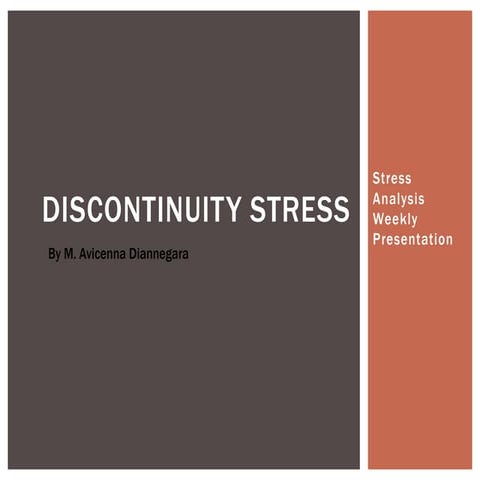 5. DisCONTINUITY STRESS 1.pptx