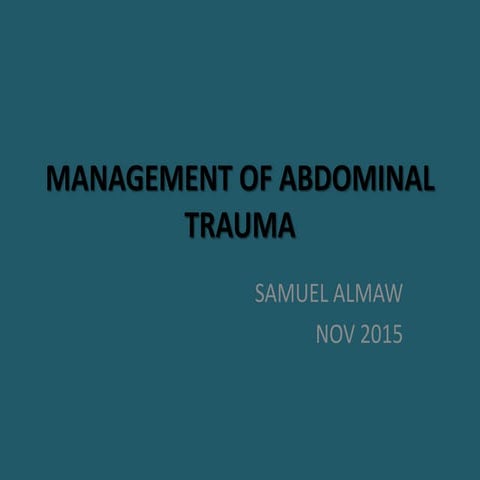 5. Abdominal Trauma Management.ppt