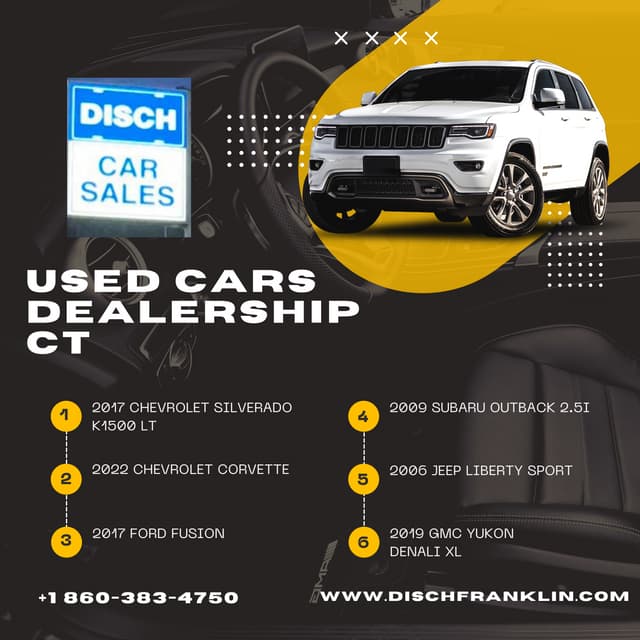 Used Car Dealerships Near Me PDF