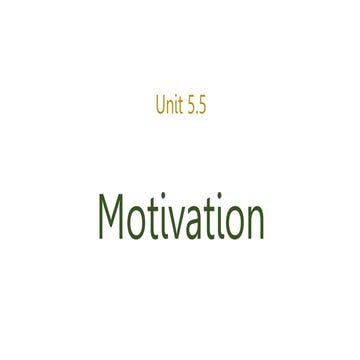 Motivation PPT for technical writing sub